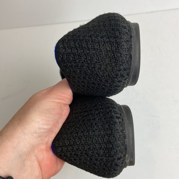 Rothy’s Honeycomb Black Ballet Flats Size 10.5 Discontinued Retired Rare Travel - Picture 9 of 15